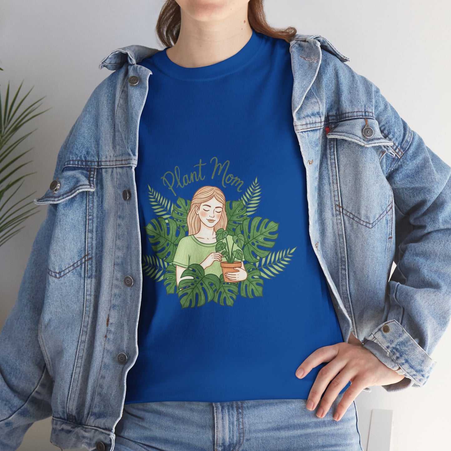 Plant Mom T-Shirt — Cute Botanical Graphic Tee for Plant Lovers