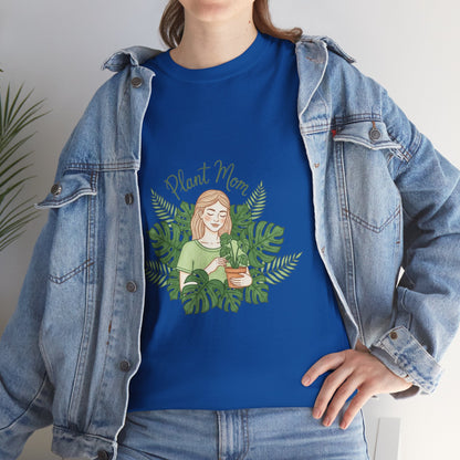 Plant Mom T-Shirt — Cute Botanical Graphic Tee for Plant Lovers