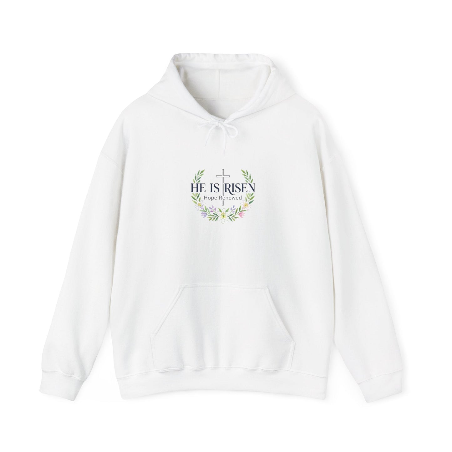 He Is Risen Hoodie | Christian Easter sweatshirt, resurrection shirt, pastel faith apparel