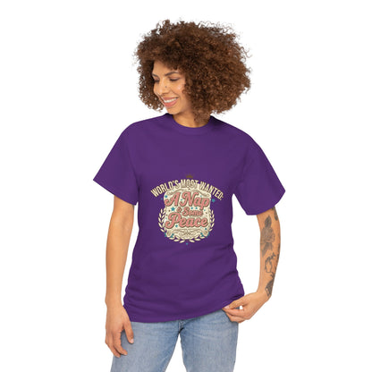 Women Self Care Graphic T-Shirt | Retro Floral Mom Gift Tee | Funny Nap Shirt for Women