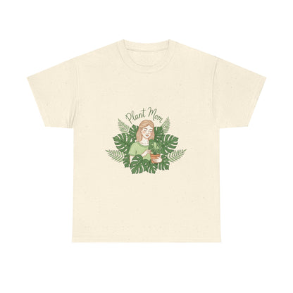 Plant Mom T-Shirt — Cute Botanical Graphic Tee for Plant Lovers