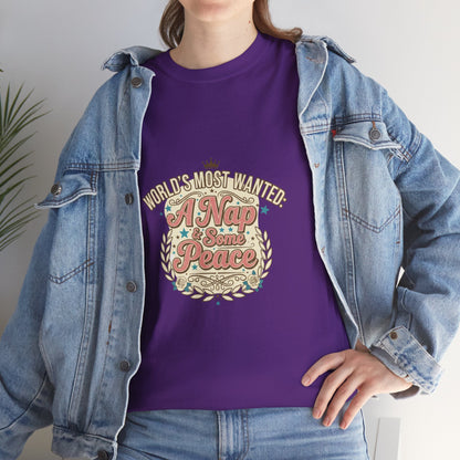 Women Self Care Graphic T-Shirt | Retro Floral Mom Gift Tee | Funny Nap Shirt for Women