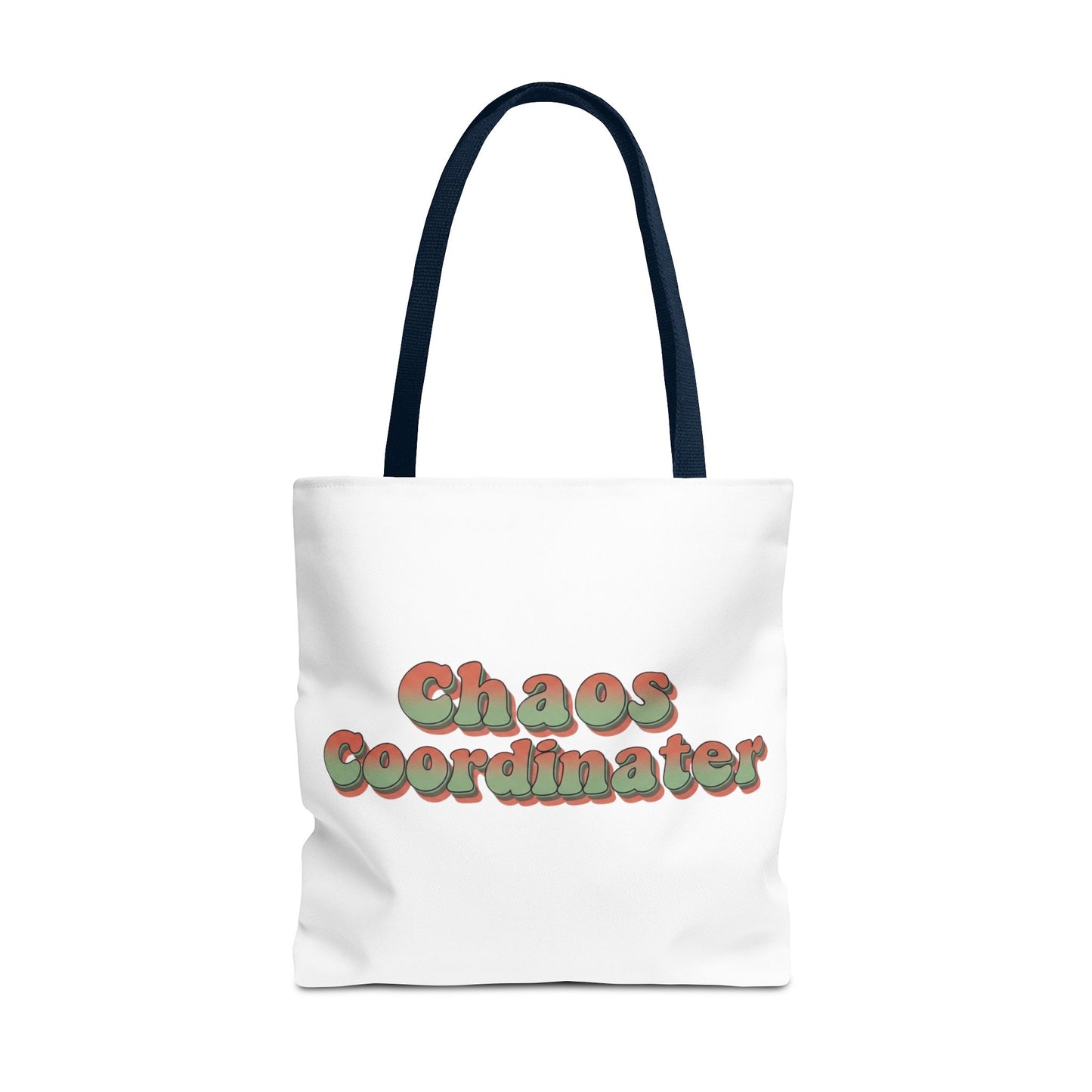Chaos Coordinator Tote Bag Funny Gift for Mom Teacher Office Women Reusable