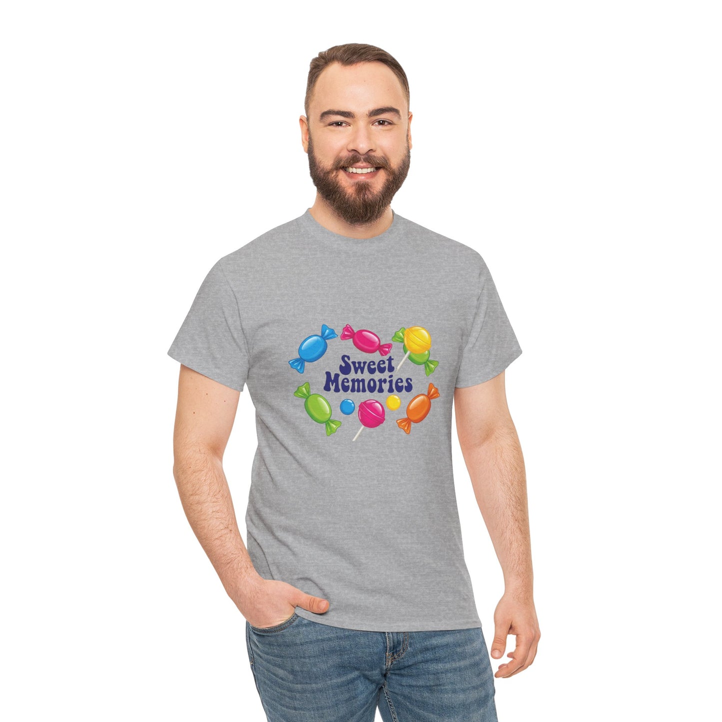 Sweet Memories Candy Tee — Retro Candy Graphic Unisex T-Shirt