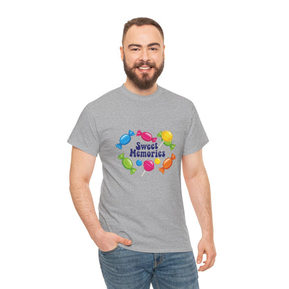 Sweet Memories Candy Tee — Retro Candy Graphic Unisex T-Shirt