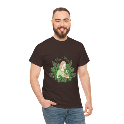 Plant Mom T-Shirt — Cute Botanical Graphic Tee for Plant Lovers