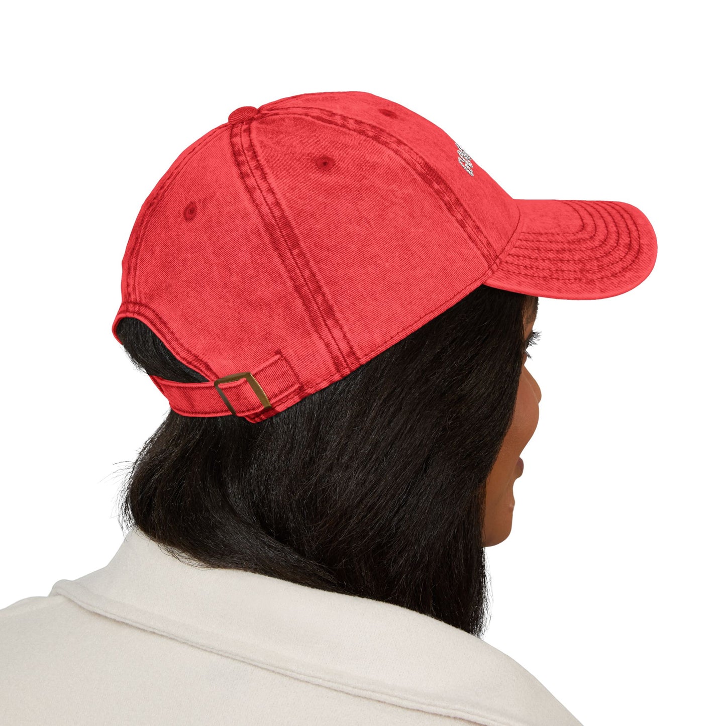 Vintage Embroidered Cap — "Good Days Only" Distressed Baseball Hat