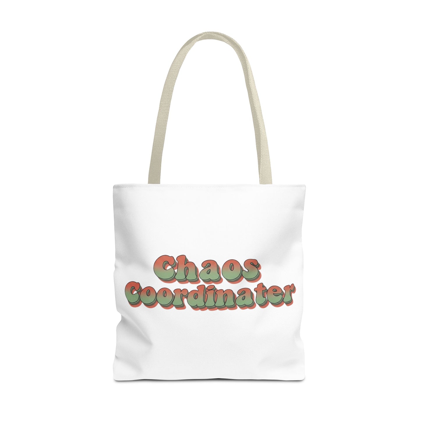 Chaos Coordinator Tote Bag Funny Gift for Mom Teacher Office Women Reusable