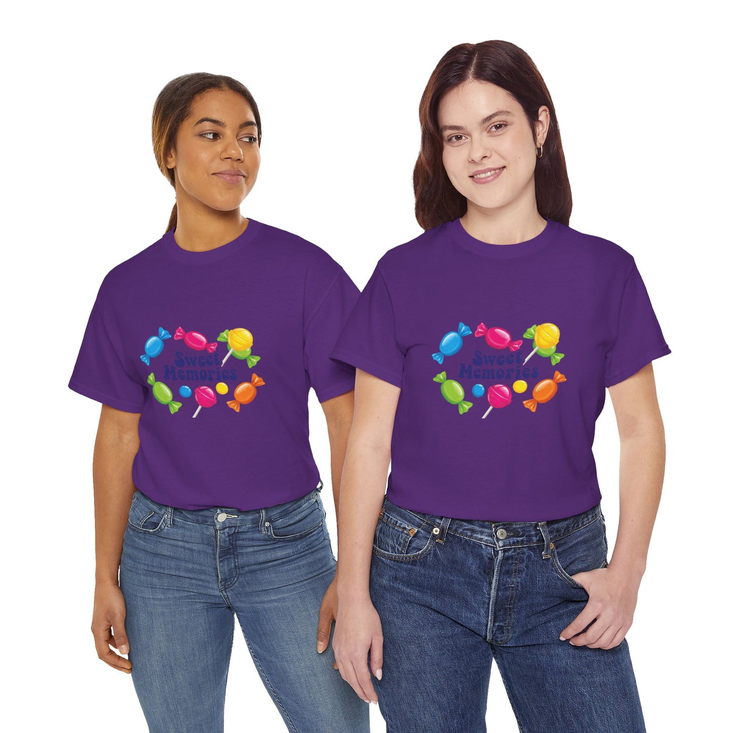 Sweet Memories Candy Tee — Retro Candy Graphic Unisex T-Shirt