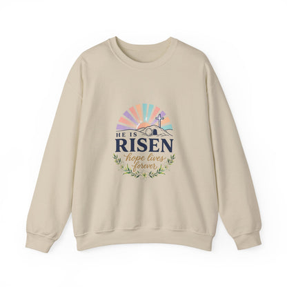 He Is Risen sweatshirt | Christian Easter sweatshirt, resurrection shirt, pastel faith apparel