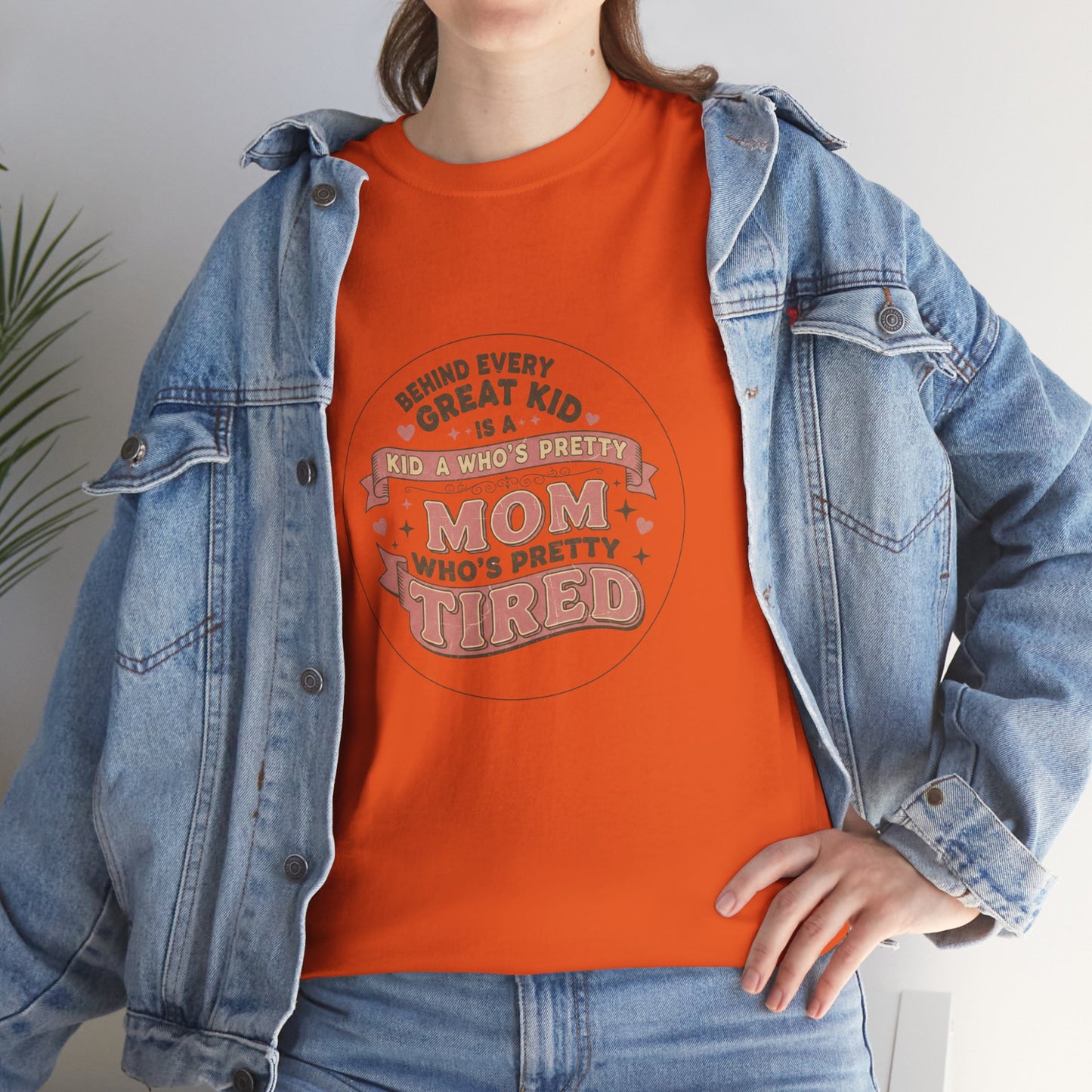 Pretty Tired Mom T-Shirt Funny Vintage Tee Gift for Mom Women Funny Mom Shirt