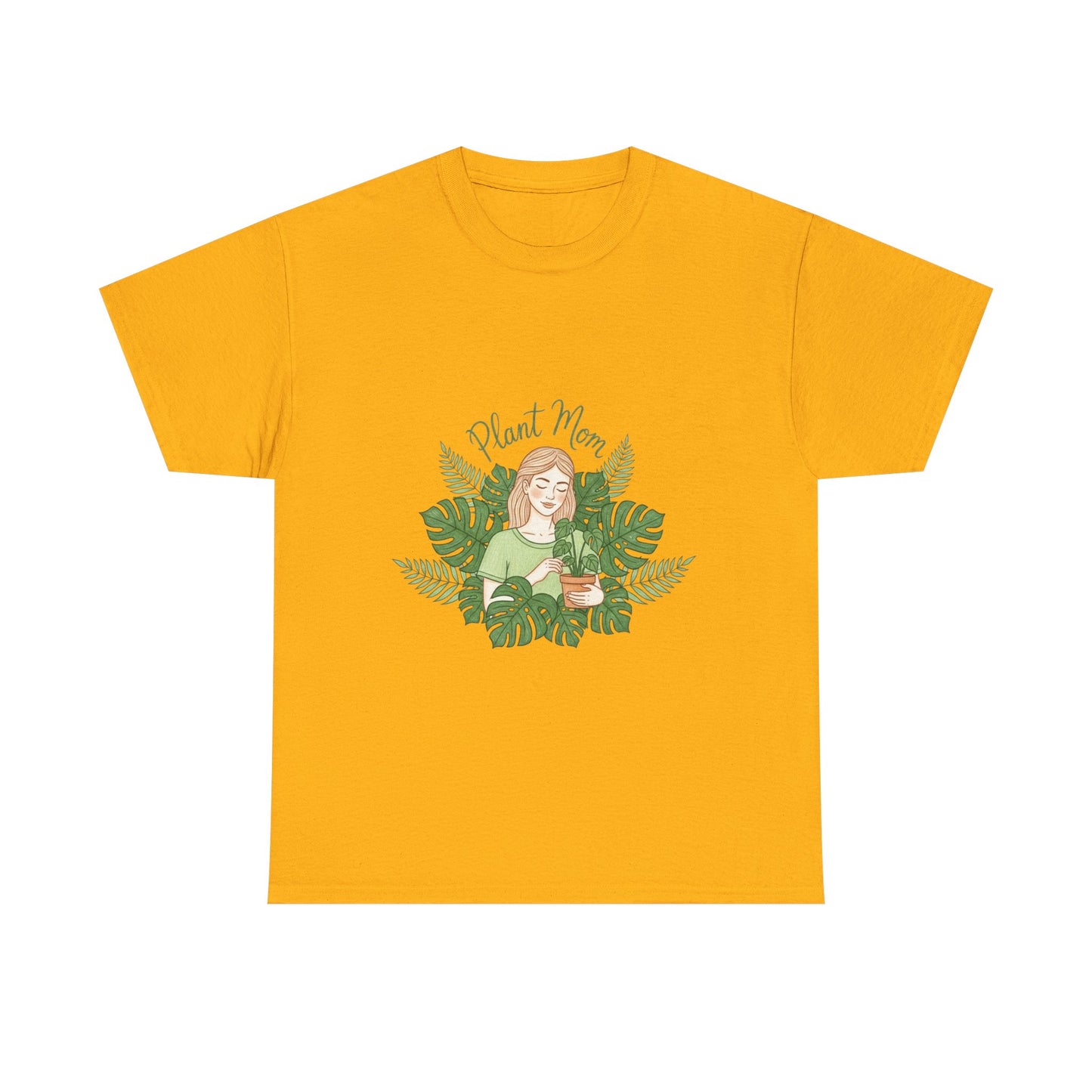 Plant Mom T-Shirt — Cute Botanical Graphic Tee for Plant Lovers