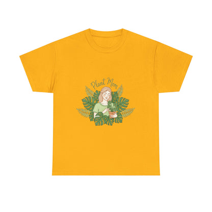 Plant Mom T-Shirt — Cute Botanical Graphic Tee for Plant Lovers