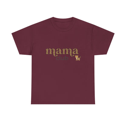 Mama Club Tee — Leopard Print 'Mama Club' Graphic T-Shirt