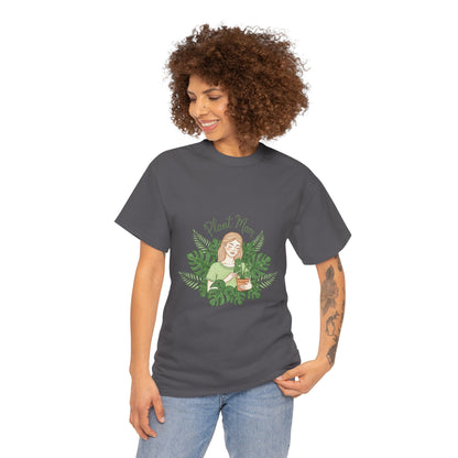 Plant Mom T-Shirt — Cute Botanical Graphic Tee for Plant Lovers