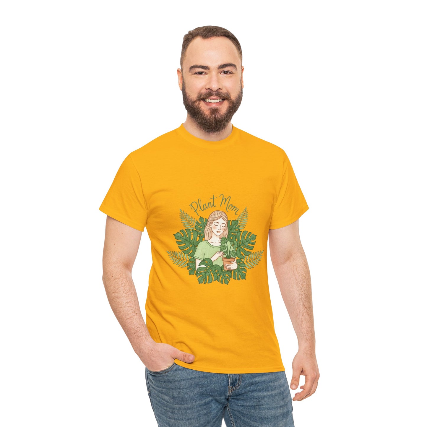 Plant Mom T-Shirt — Cute Botanical Graphic Tee for Plant Lovers