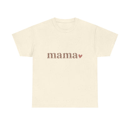 Mama Sparkle Tee — Floral Glitter 'mama' T-Shirt for Moms, Mother's Day Gift