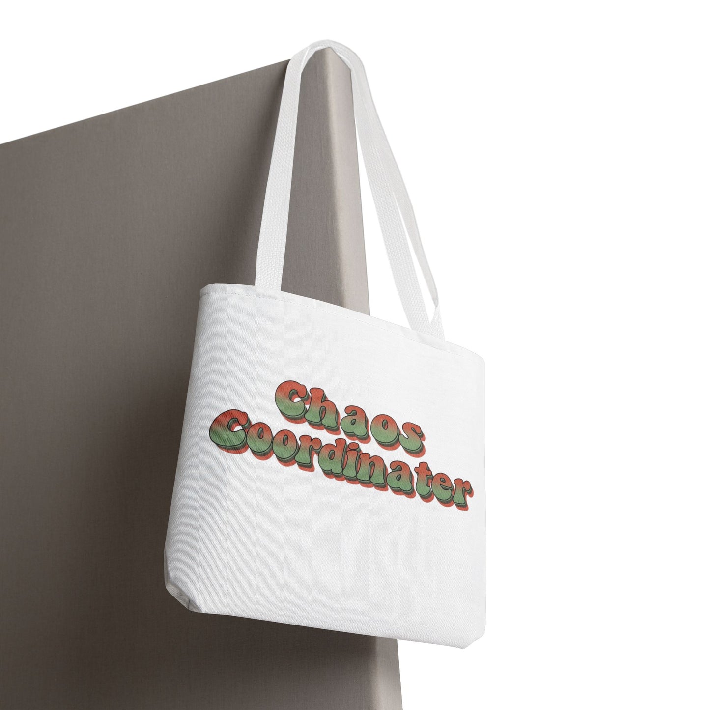 Chaos Coordinator Tote Bag Funny Gift for Mom Teacher Office Women Reusable
