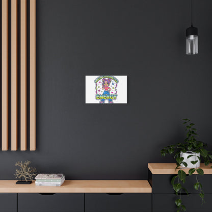 Main Character Energy Canvas | Y2K Aesthetic, Retro Internet Pop Art