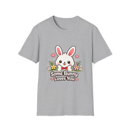 Some Bunny Loves You T-Shirt — Cute Bunny Valentine Tee