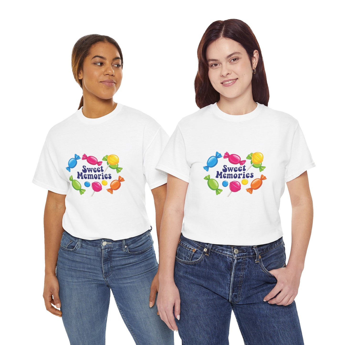 Sweet Memories Candy Tee — Retro Candy Graphic Unisex T-Shirt