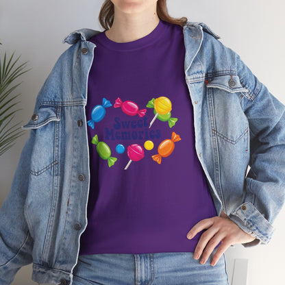 Sweet Memories Candy Tee — Retro Candy Graphic Unisex T-Shirt