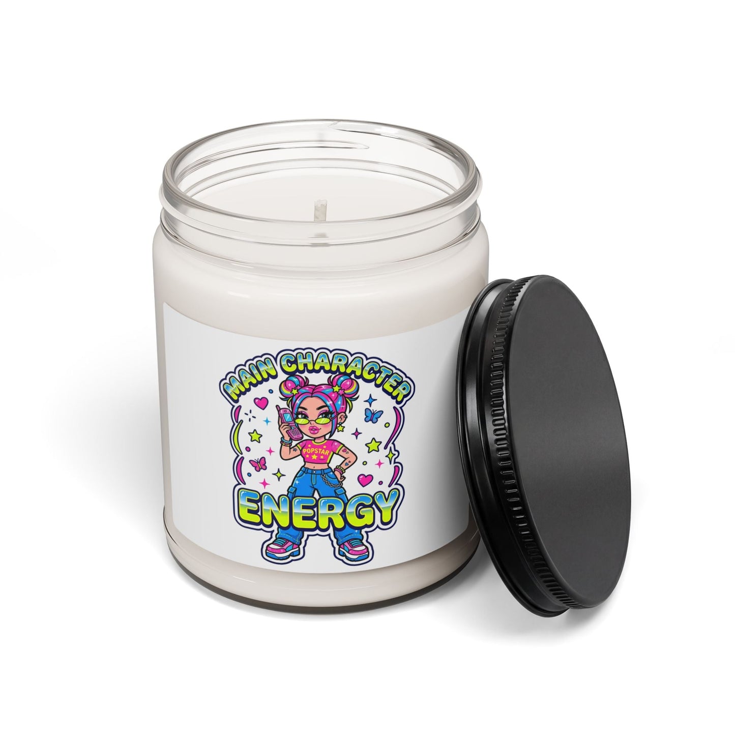 Main Character Energy Candle | Y2K Aesthetic, Nostalgic 2000s Vibe