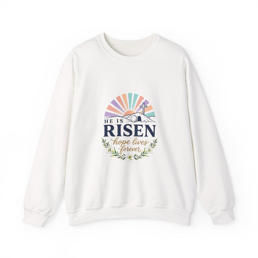 He Is Risen sweatshirt | Christian Easter sweatshirt, resurrection shirt, pastel faith apparel