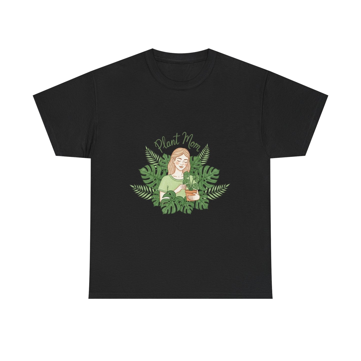 Plant Mom T-Shirt — Cute Botanical Graphic Tee for Plant Lovers