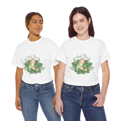 Plant Mom T-Shirt — Cute Botanical Graphic Tee for Plant Lovers