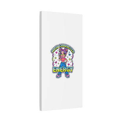 Main Character Energy Canvas | Y2K Aesthetic, Retro Internet Pop Art