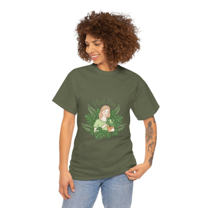 Plant Mom T-Shirt — Cute Botanical Graphic Tee for Plant Lovers