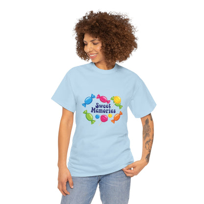 Sweet Memories Candy Tee — Retro Candy Graphic Unisex T-Shirt