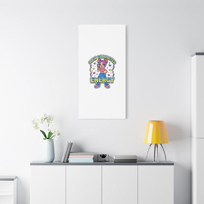 Main Character Energy Canvas | Y2K Aesthetic, Retro Internet Pop Art