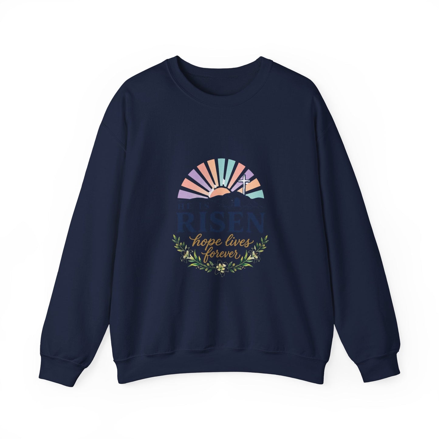 He Is Risen sweatshirt | Christian Easter sweatshirt, resurrection shirt, pastel faith apparel