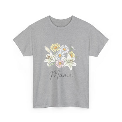 Mama Floral Tee — Pastel Daisy Bouquet Mother's Day Shirt