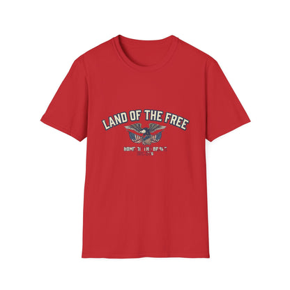 Land of the Free Eagle T-Shirt — Patriotic American Flag Tee