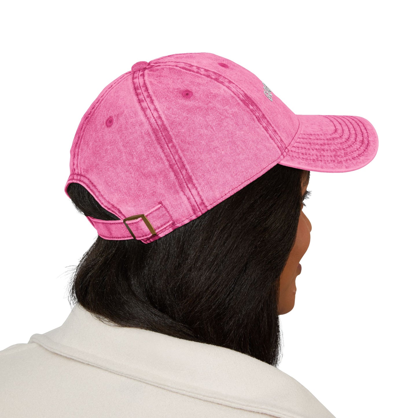 Vintage Embroidered Cap — "Good Days Only" Distressed Baseball Hat
