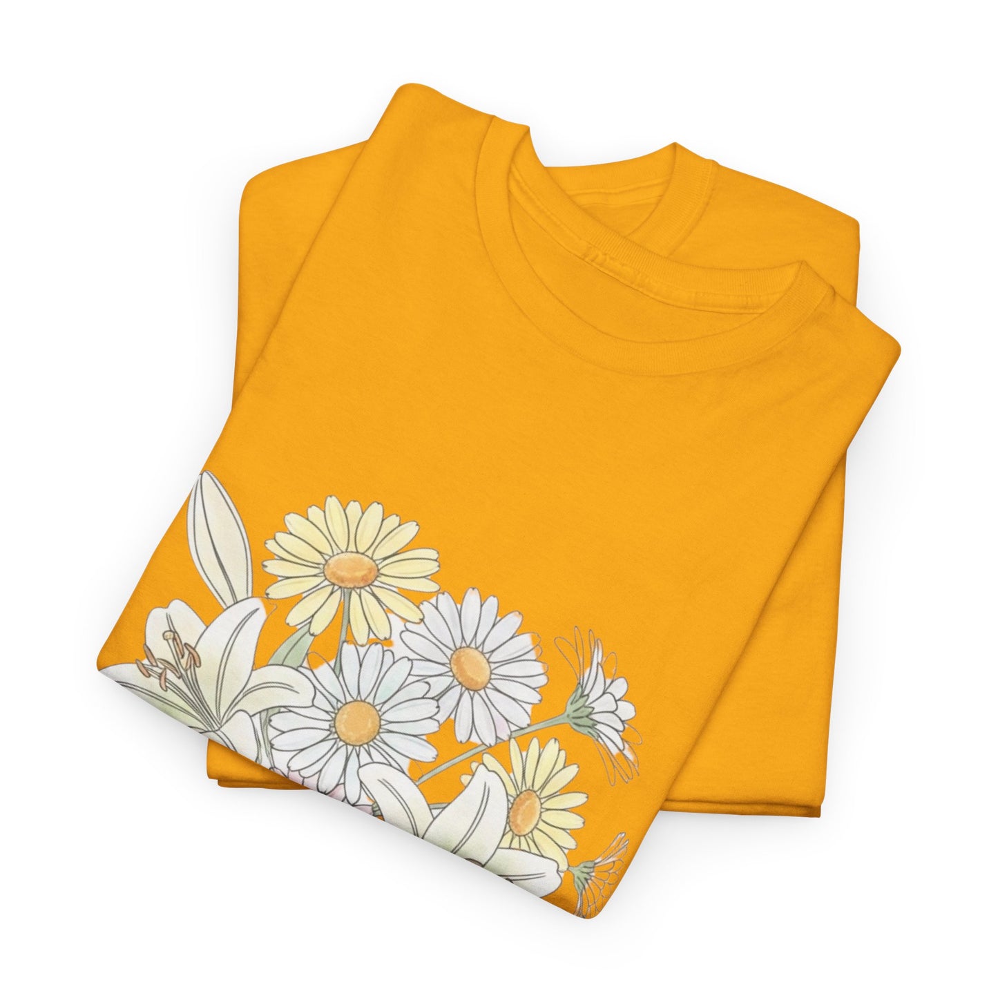 Mama Floral Tee — Pastel Daisy Bouquet Mother's Day Shirt