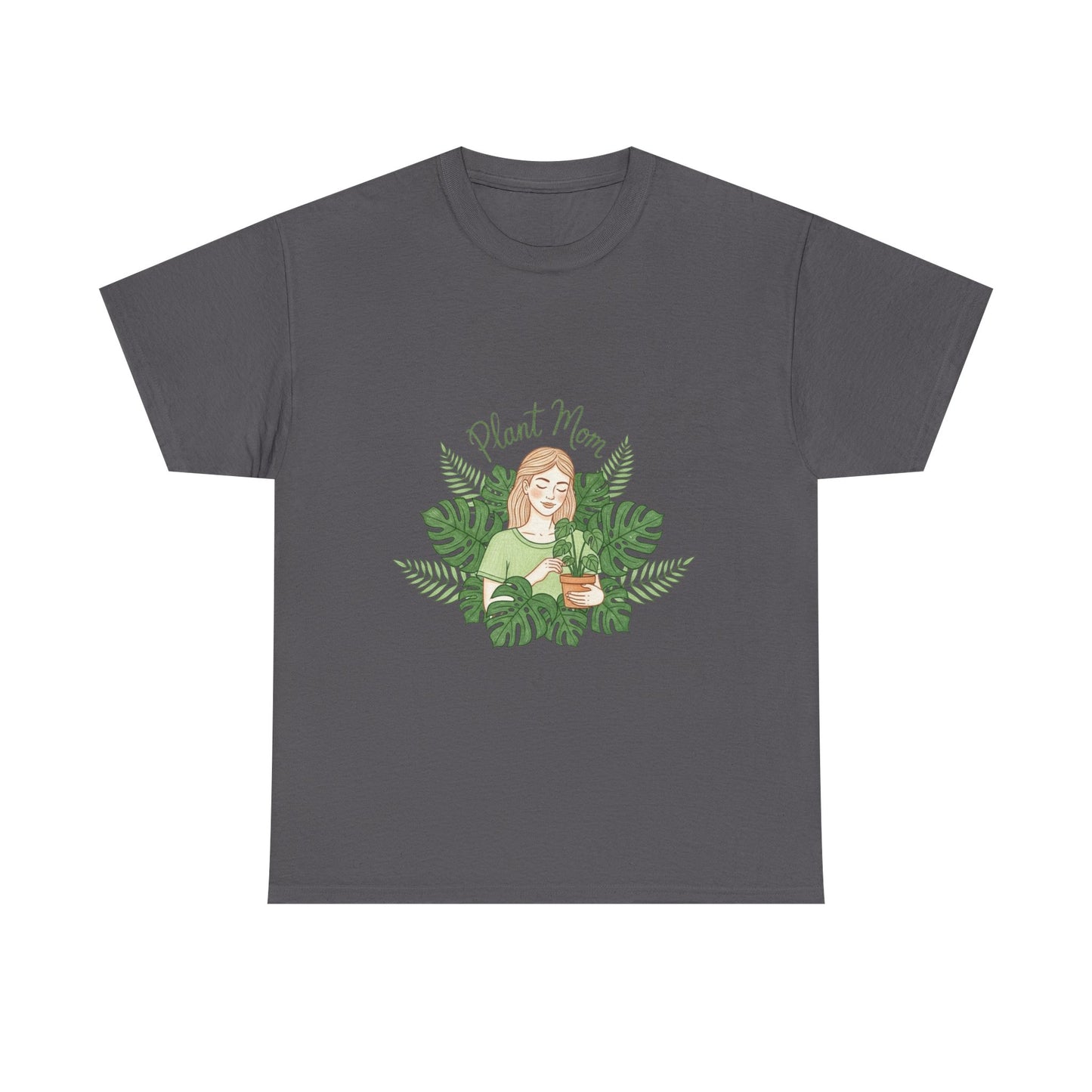 Plant Mom T-Shirt — Cute Botanical Graphic Tee for Plant Lovers