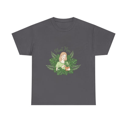 Plant Mom T-Shirt — Cute Botanical Graphic Tee for Plant Lovers