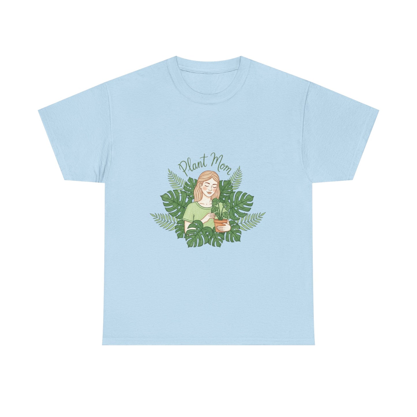 Plant Mom T-Shirt — Cute Botanical Graphic Tee for Plant Lovers