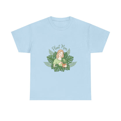Plant Mom T-Shirt — Cute Botanical Graphic Tee for Plant Lovers
