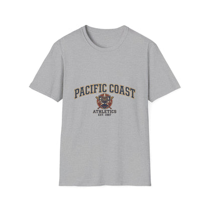 Pacific Coast Athletics T-Shirt — Vintage Bear College Tee