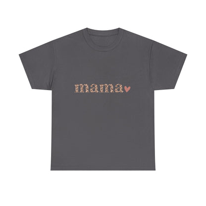 Mama Sparkle Tee — Floral Glitter 'mama' T-Shirt for Moms, Mother's Day Gift