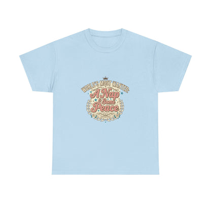 Women Self Care Graphic T-Shirt | Retro Floral Mom Gift Tee | Funny Nap Shirt for Women
