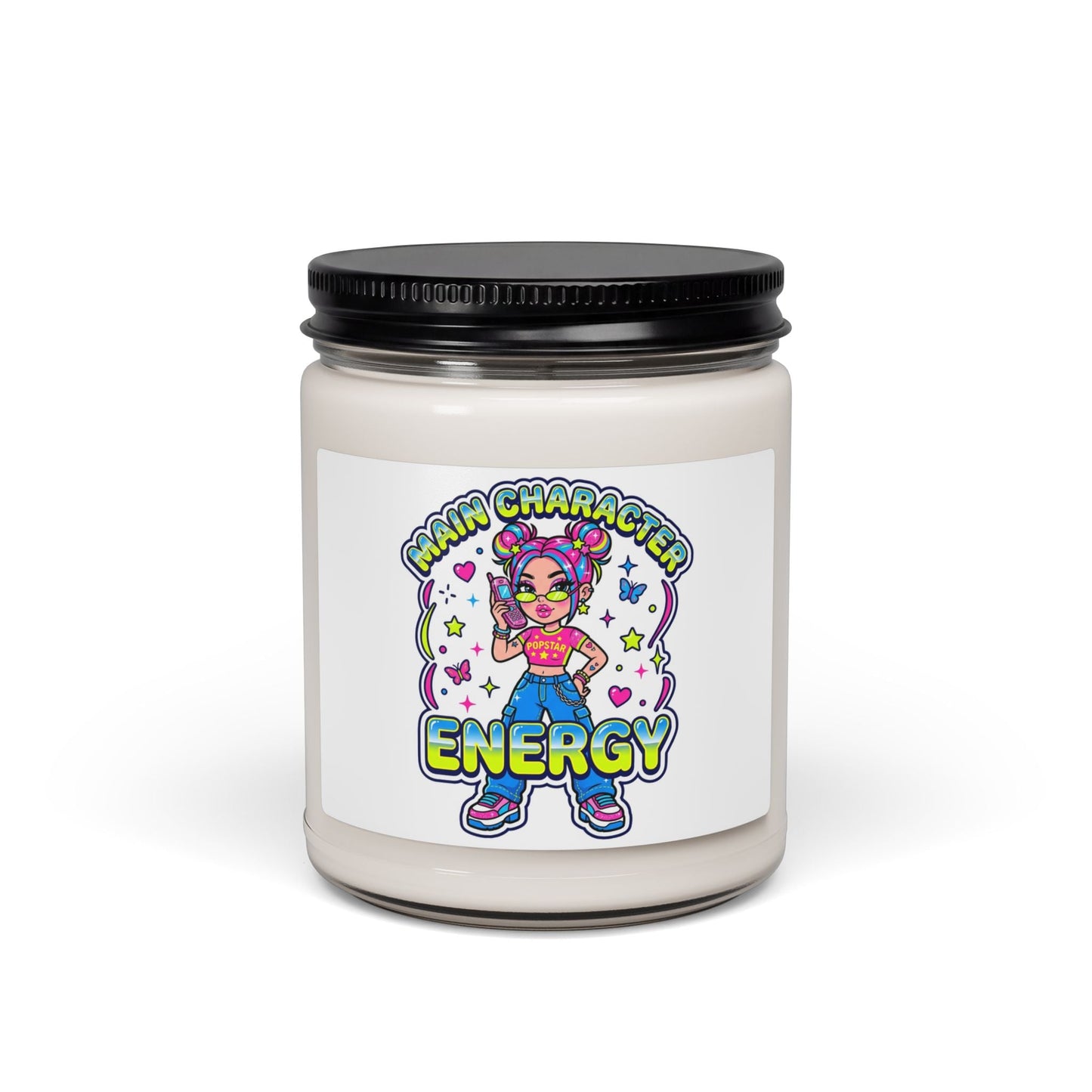 Main Character Energy Candle | Y2K Aesthetic, Nostalgic 2000s Vibe