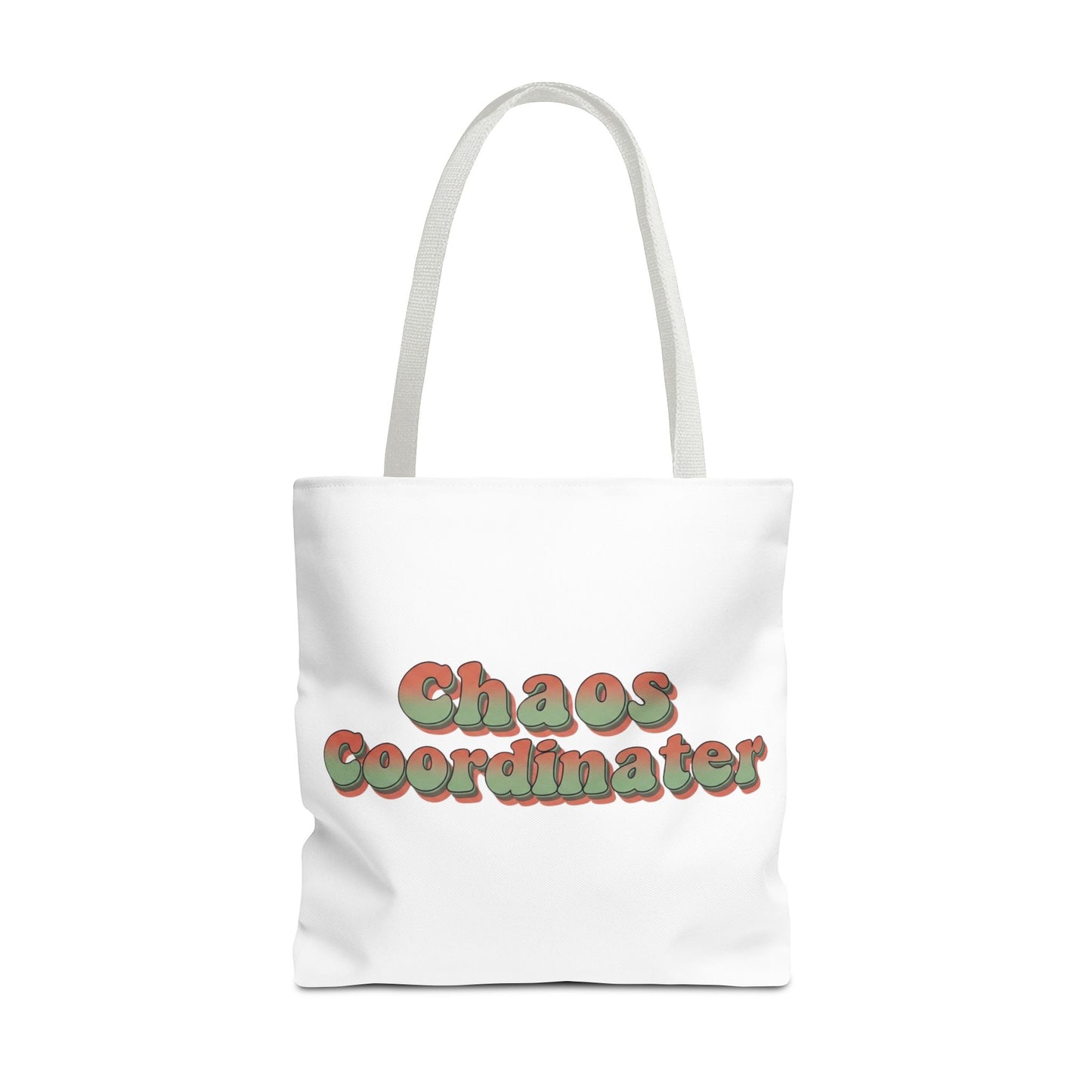 Chaos Coordinator Tote Bag Funny Gift for Mom Teacher Office Women Reusable