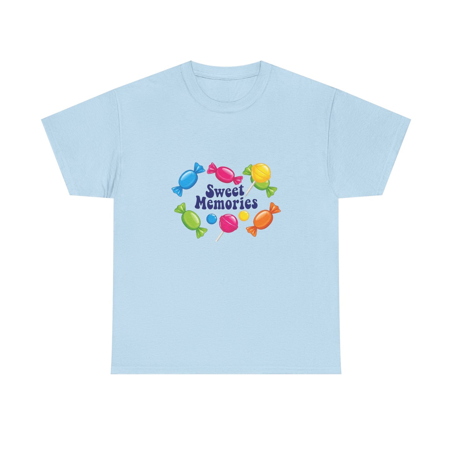 Sweet Memories Candy Tee — Retro Candy Graphic Unisex T-Shirt