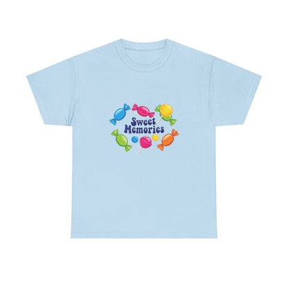 Sweet Memories Candy Tee — Retro Candy Graphic Unisex T-Shirt